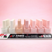 Set of 24 Pieces - 9-Day Gel Effect Nail Polish - 2776/11 -Yes Love