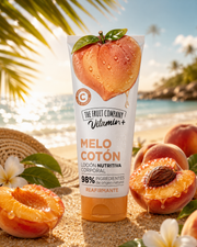 Lot de 12 Pièces - Lait Ultra Hydratant Vitamine + à La Pêche 200ml - The Fruit Company