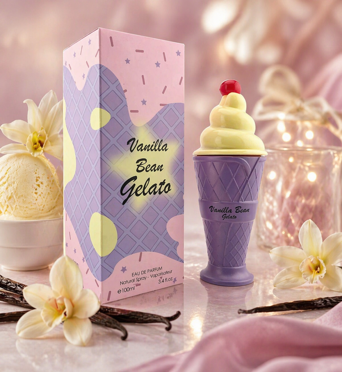 Lot de 6 Pièces - Parfum Vanilla Bean Gelato - Fragrance Couture