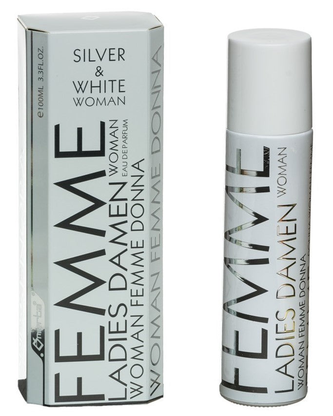 Lot de 6 eau de parfum omerta-Silver & white -OM038