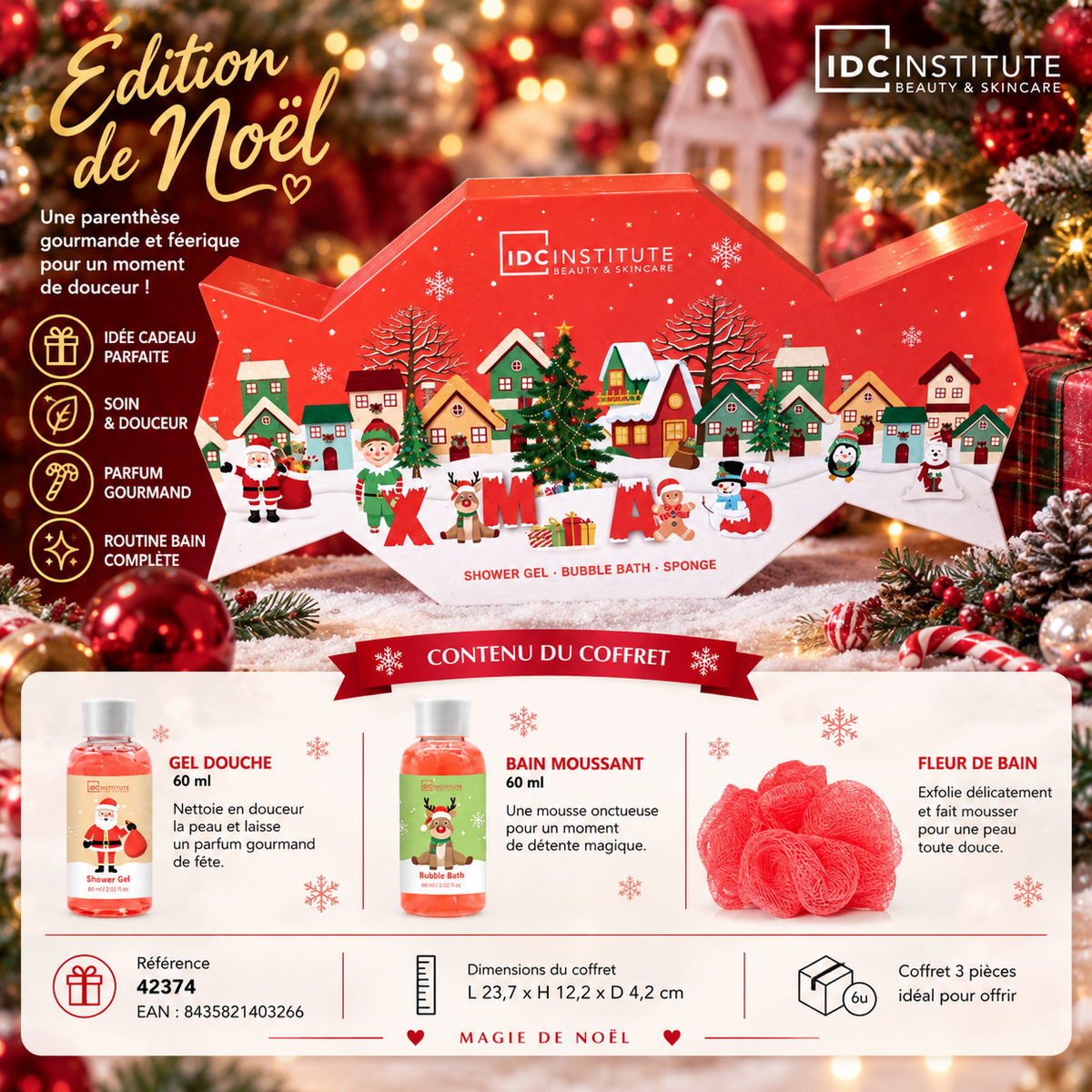 Lot de 4 Pièces - Coffret cadeau Édition de Noël – IDC Institute