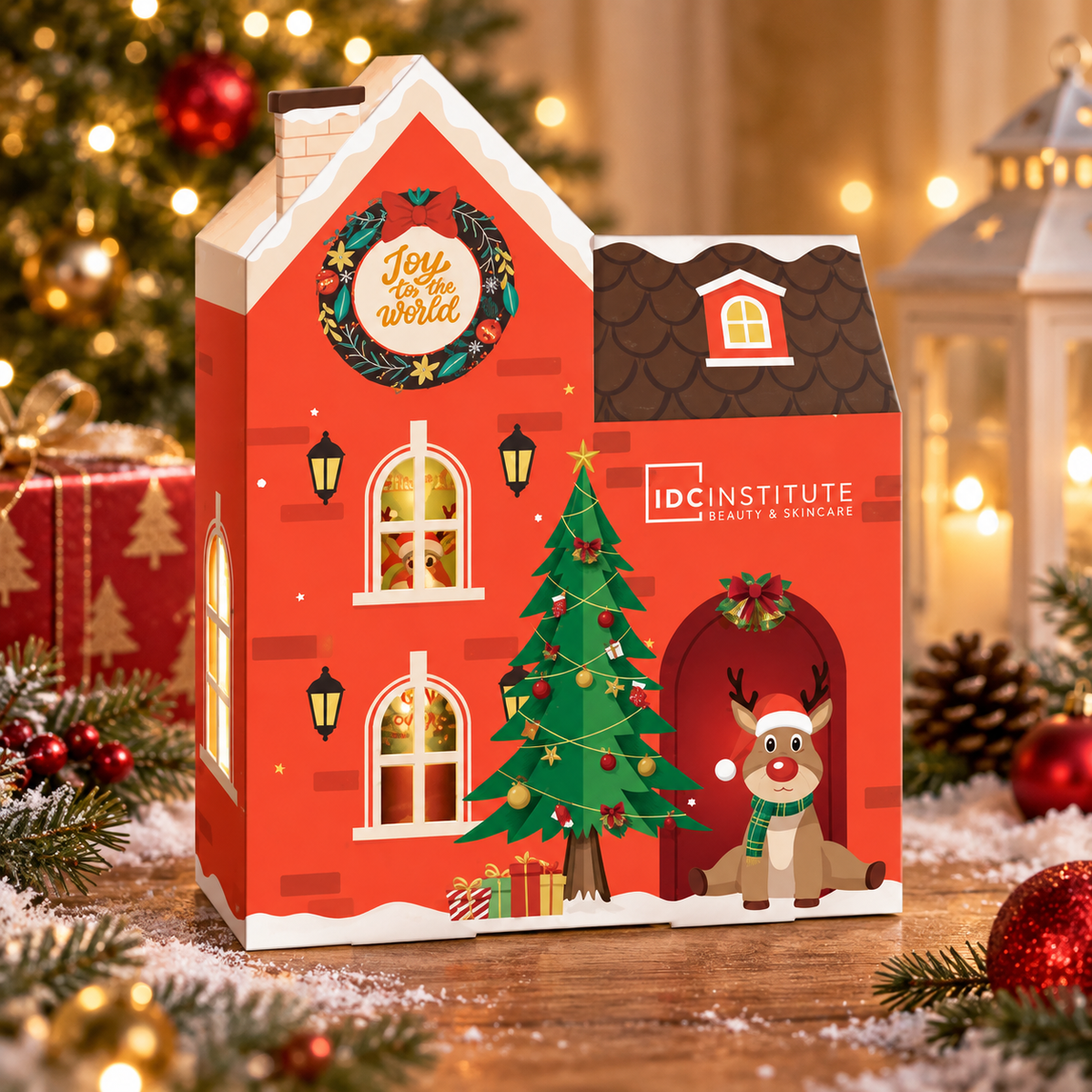 Lot de 4 Pièces - Coffret Christmas Edition Holiday House Gift Set – IDC Institute