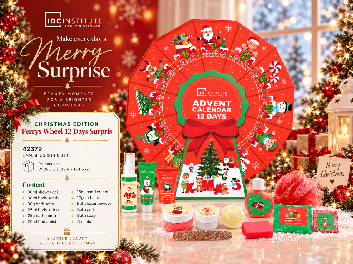 Lot de 3 Calendriers - Calendrier de L'avent Carrousel "Christmas Ferry " 12 Jours - IDC Institute