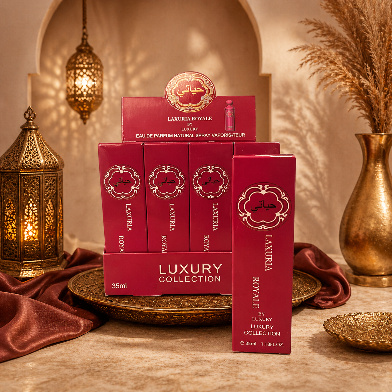 Lot de 12 Pièces - Eau de Parfum pour Femme 35ml n°43 - Laxuria by Luxury