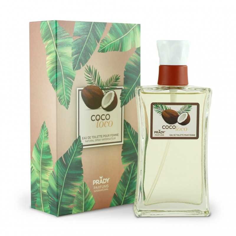 Lot de 6 Pièces - Au de Toilette - Coco loco 100ML Pour Femme- prady