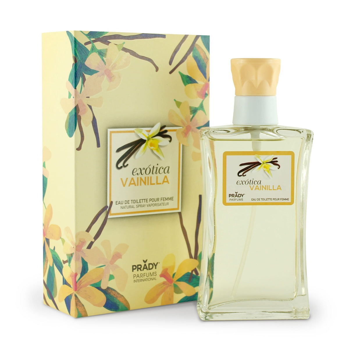 Lot de P Pièces - Parfum Exotica Vanilla 90ml - Prady