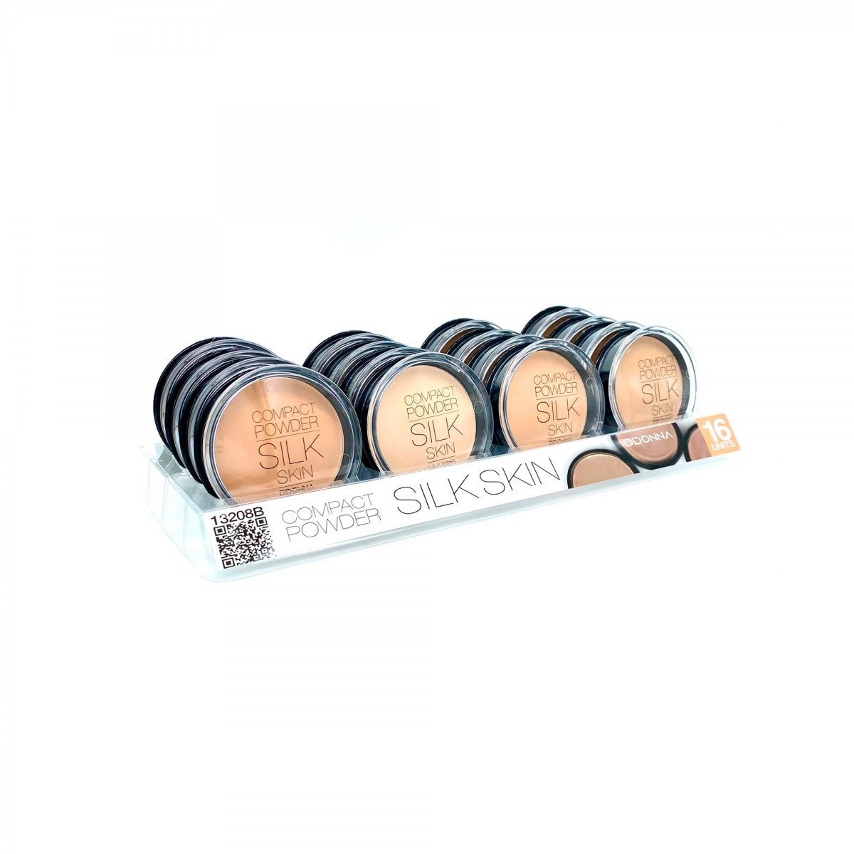 Pack of 16 - Silk Skin Compact Powder - 13208B - D'Donna