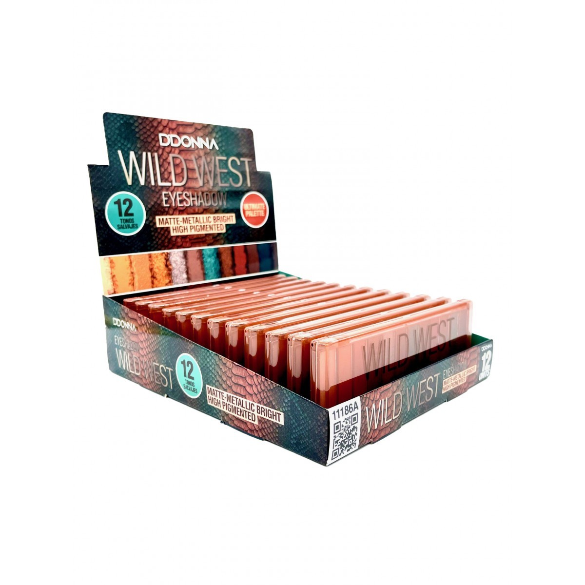 Set of 12 Pieces - Wildwest Palette -11186A- D'donna