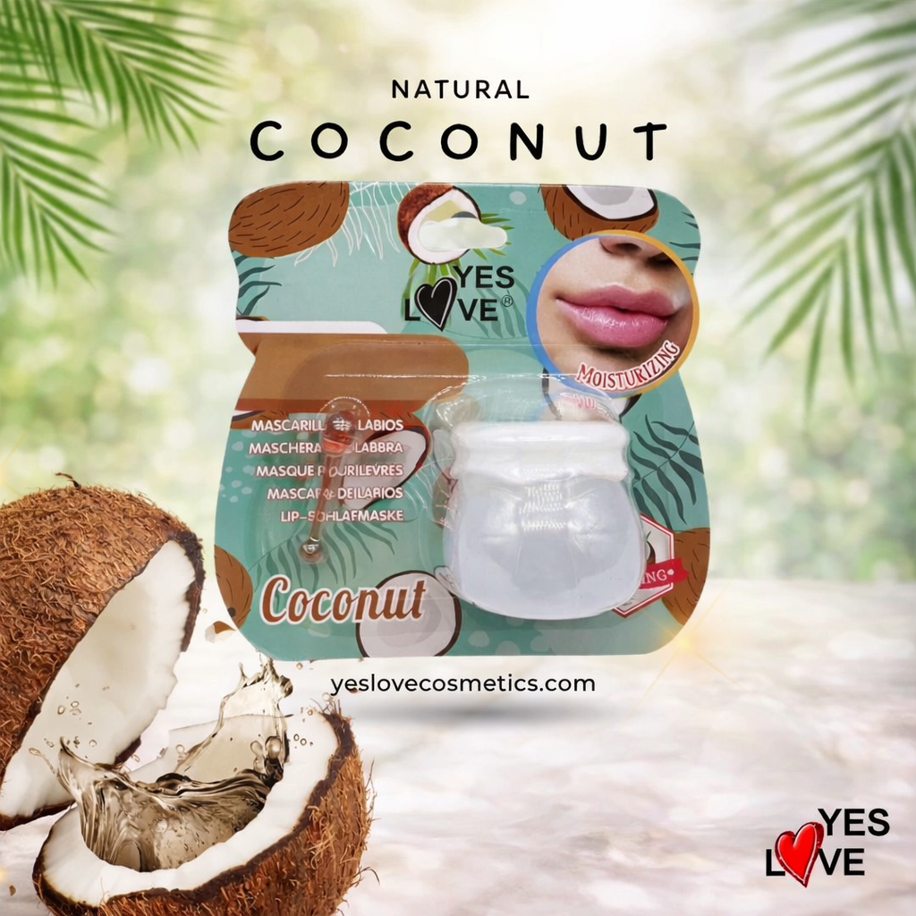 Lot de 24 Pièces - Masque Hydratant pour Les Lèvres Coco-  Yes love