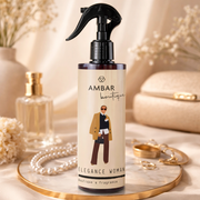 Lot de 6 Pièces - Spray d'Ambiance & Tissu Elegance Women 250ml - Ambar