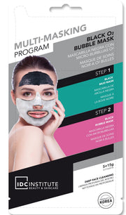 Masque idc institute multi effet bubble noir koréen