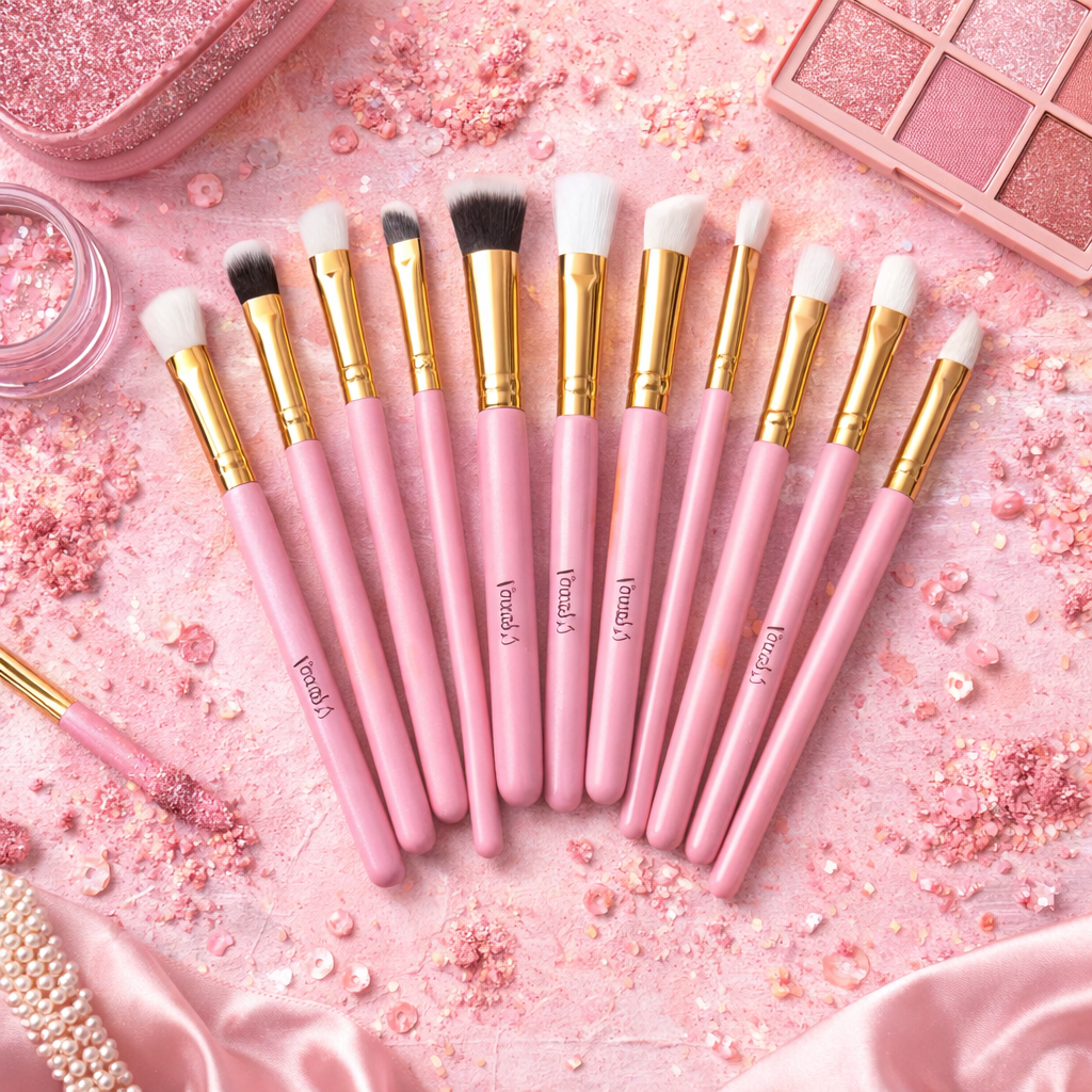 Lot de 5 - Kit de 10 Pinceaux Spécial Make Up des Yeux - Yuwaku