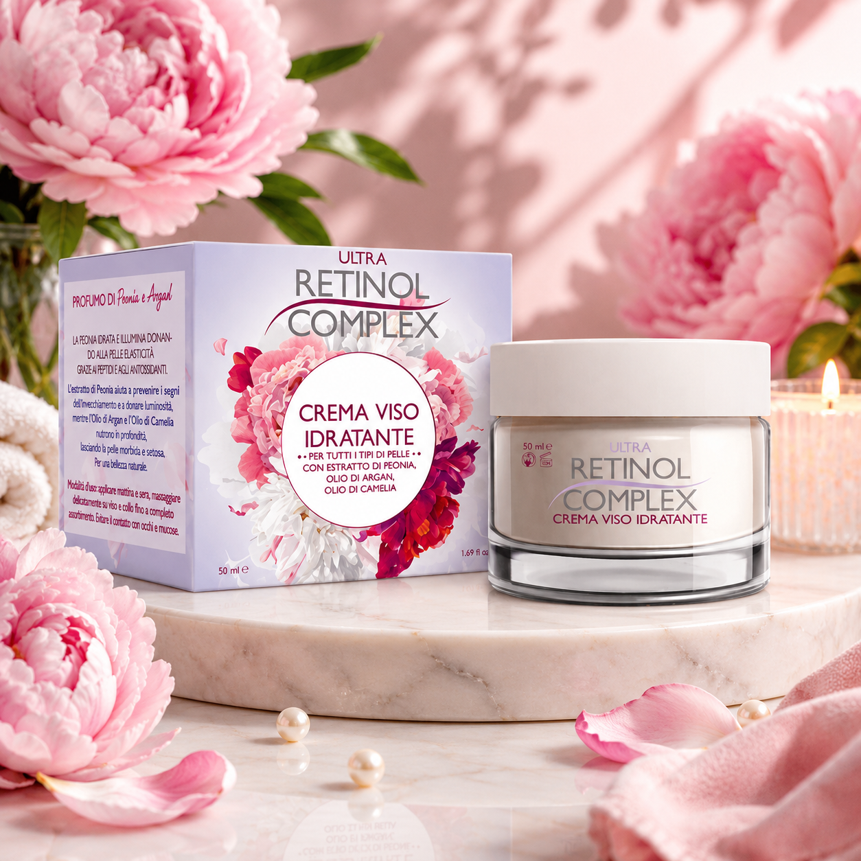 Retinol complex moisturizing face cream 120