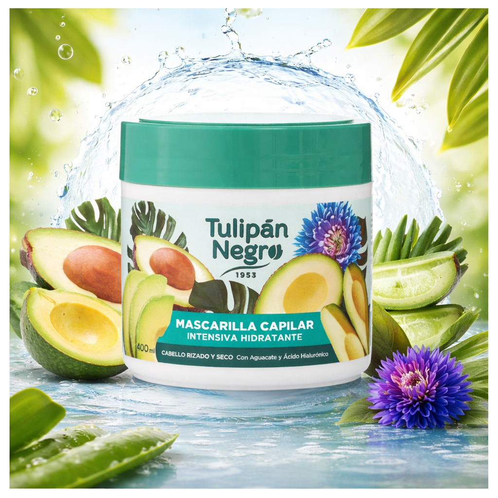 Lot de 6 Pièces - Masque Capillaire hydratation intense - Tulipan Negro