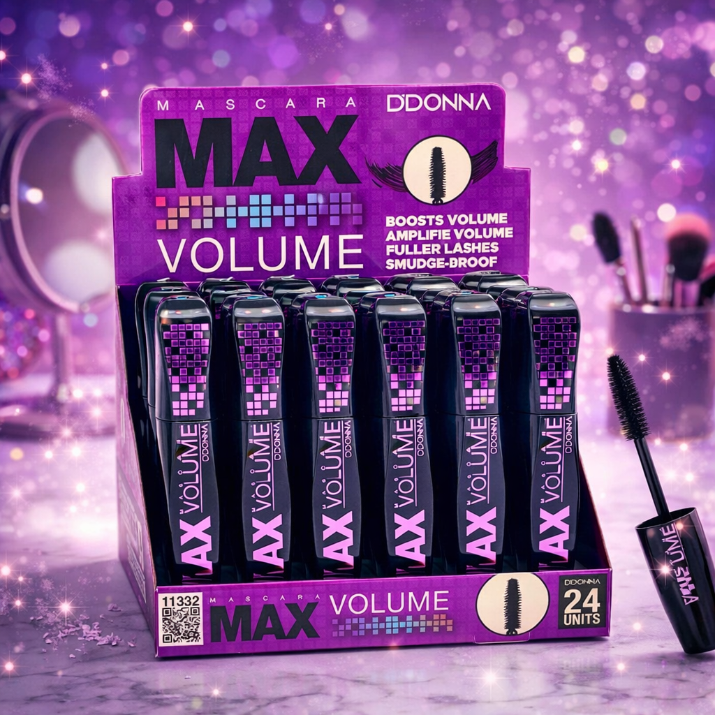 Lot de 24 Pièces - Mascara Max Silicone Extra Black - D'Donna