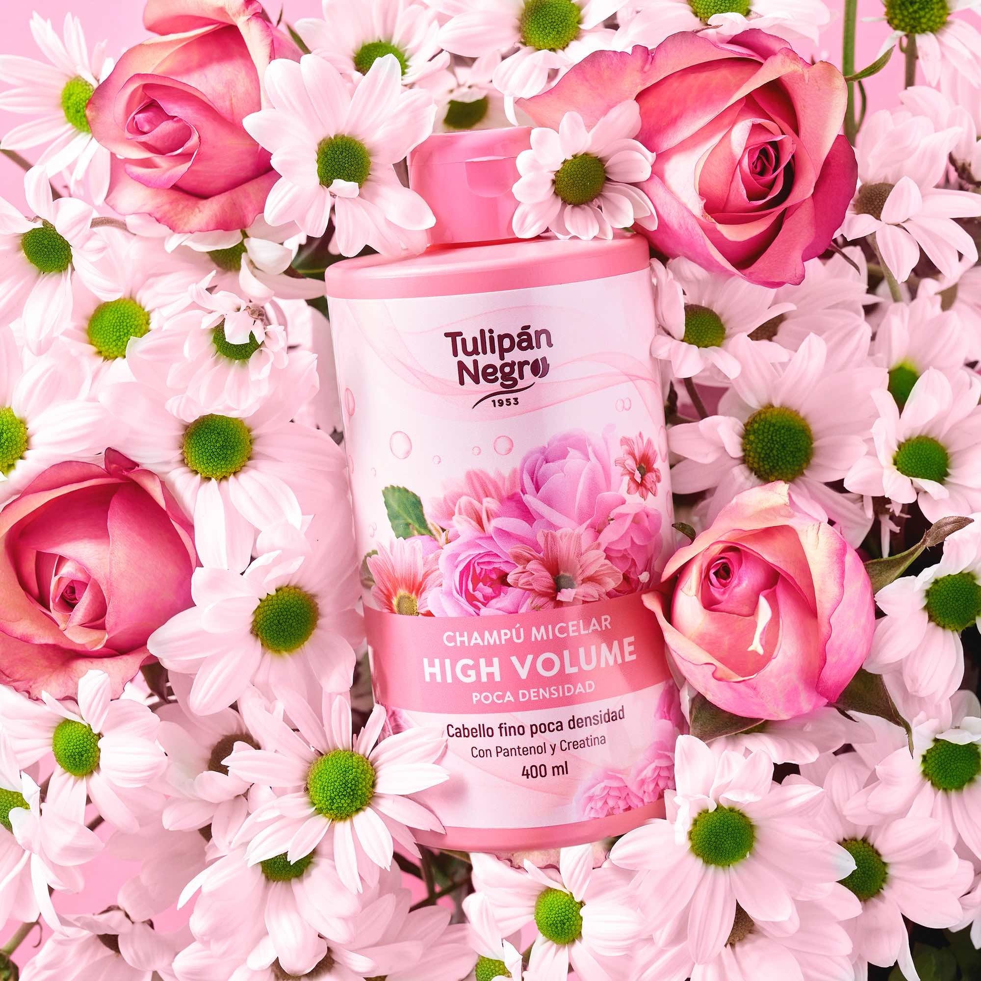 Lot de 2 - Shampoing micellaire high volume 400ml - Tulipan negro