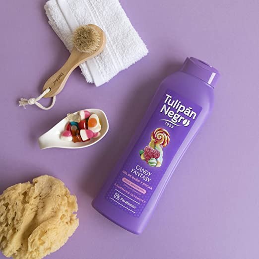 Lot de 6 - Gel douche candy fantaisy 650ml - Tulipan negro