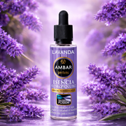Lot de 4 Pièces - Essence Concentré Parfum Lavande 50ml - Ambar