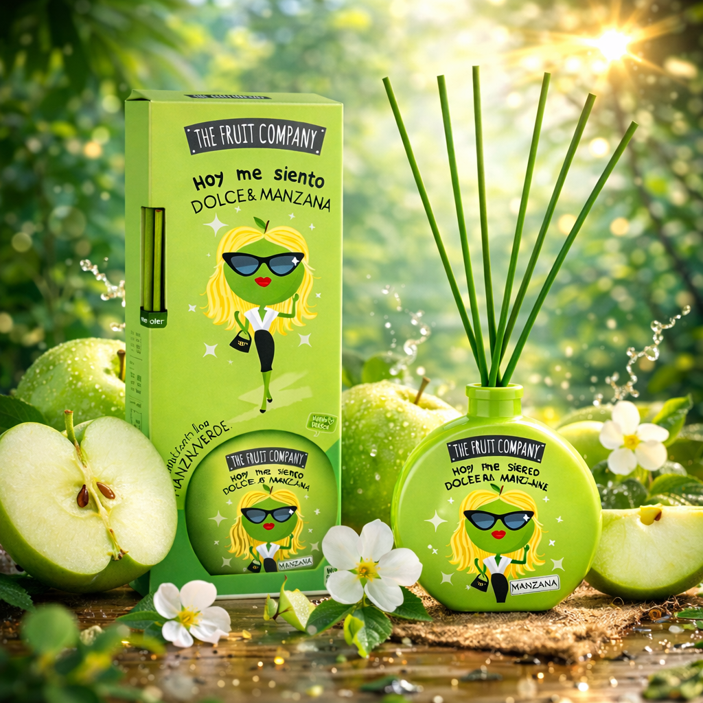 Set of 6 apple mikado 40ml - The fruit company