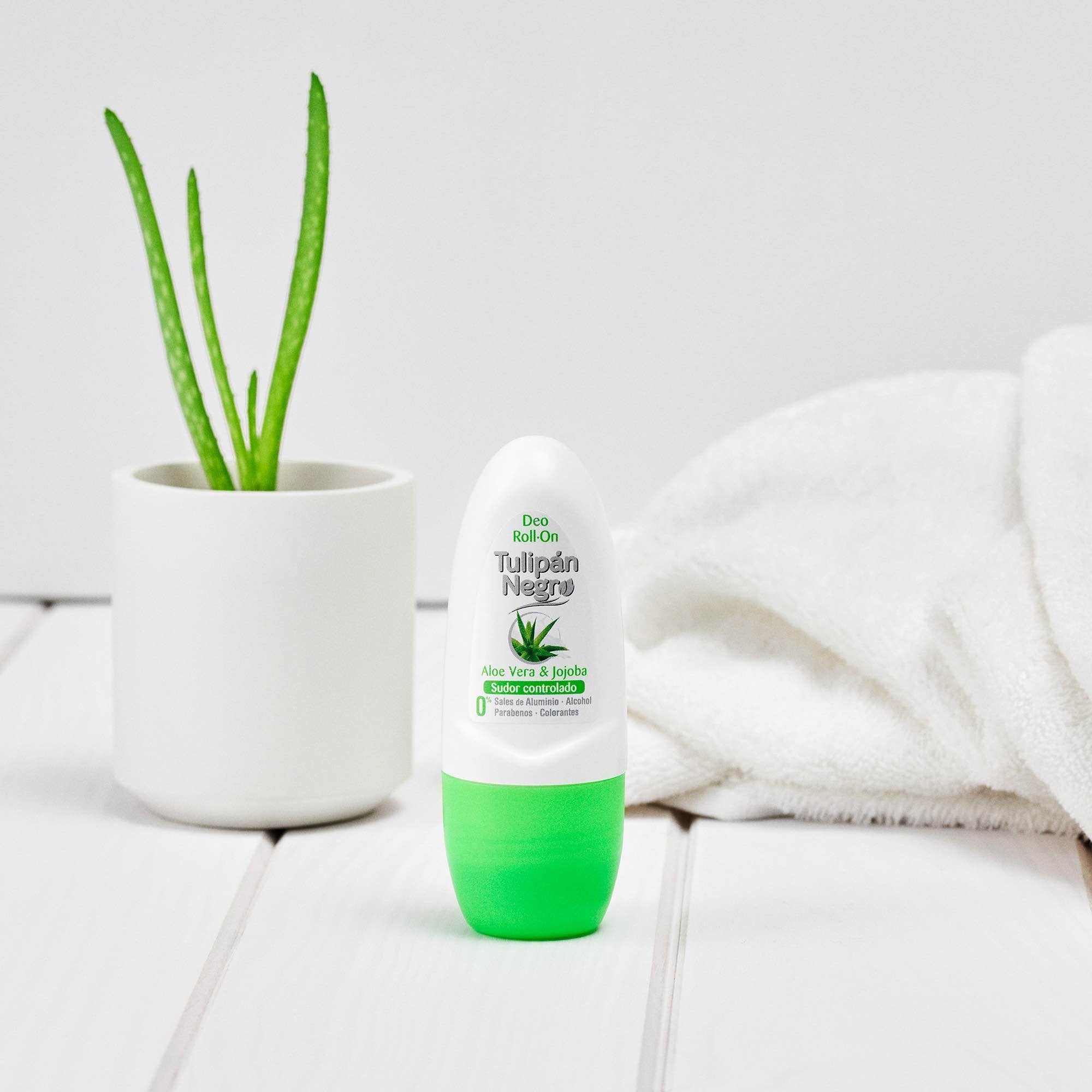 Déodorant roll on tulipan negro aloe vera et jojoba