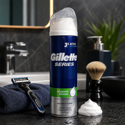 Lot de 6 Pièces - Mousse à Raser Gillette Series Sensitive Triple Action 250ml -30%