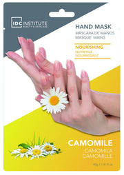 Masque pour les mains idc institute à la camomille