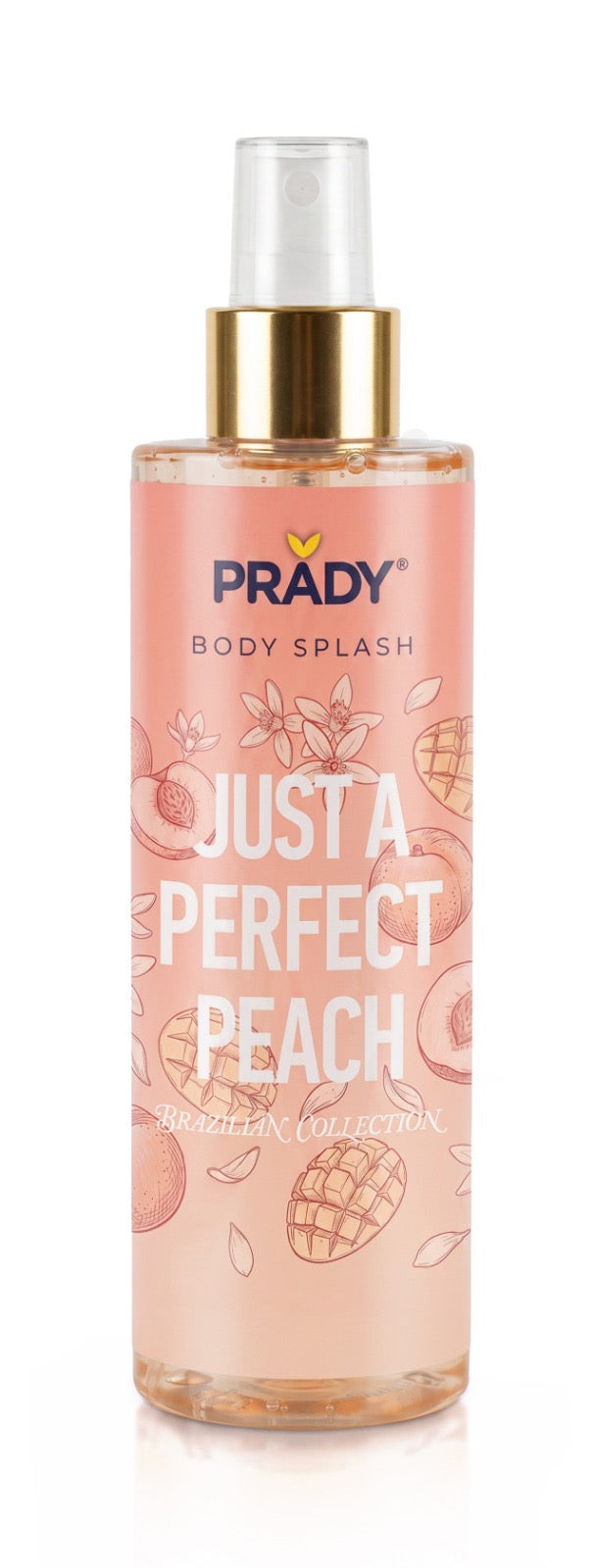 Lot de 6 Pièces - Brume Corps & Cheveux "Just a Perfect Peach" 250ml - Prady