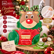 Lot de 12 pièces - Masque Chaussettes Pieds Nourrissant Christmas Edition – IDC Institute