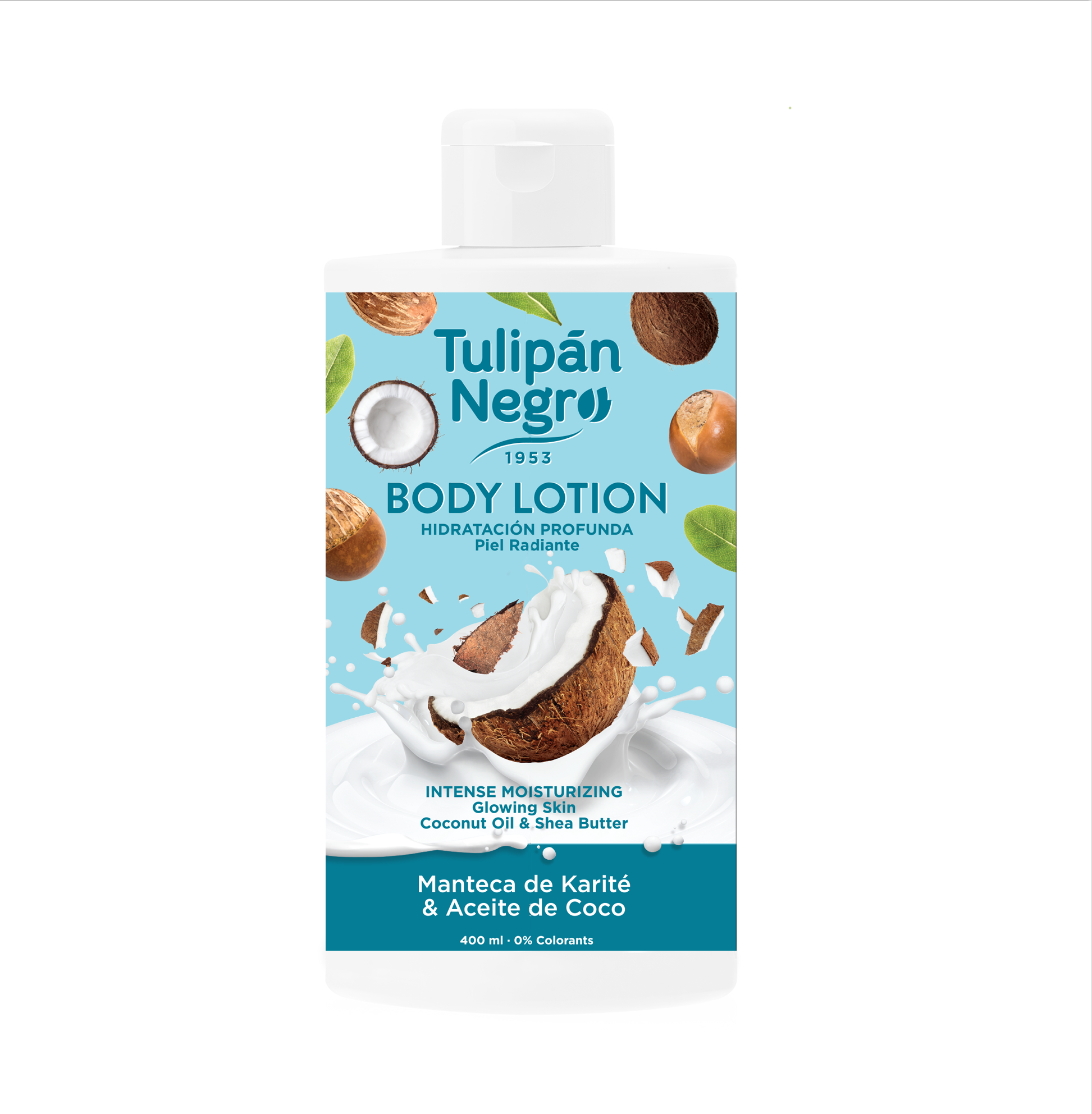 Lot de 3 Pièces - Body lotion Coco et Karité 400ml - Tulipan Negro