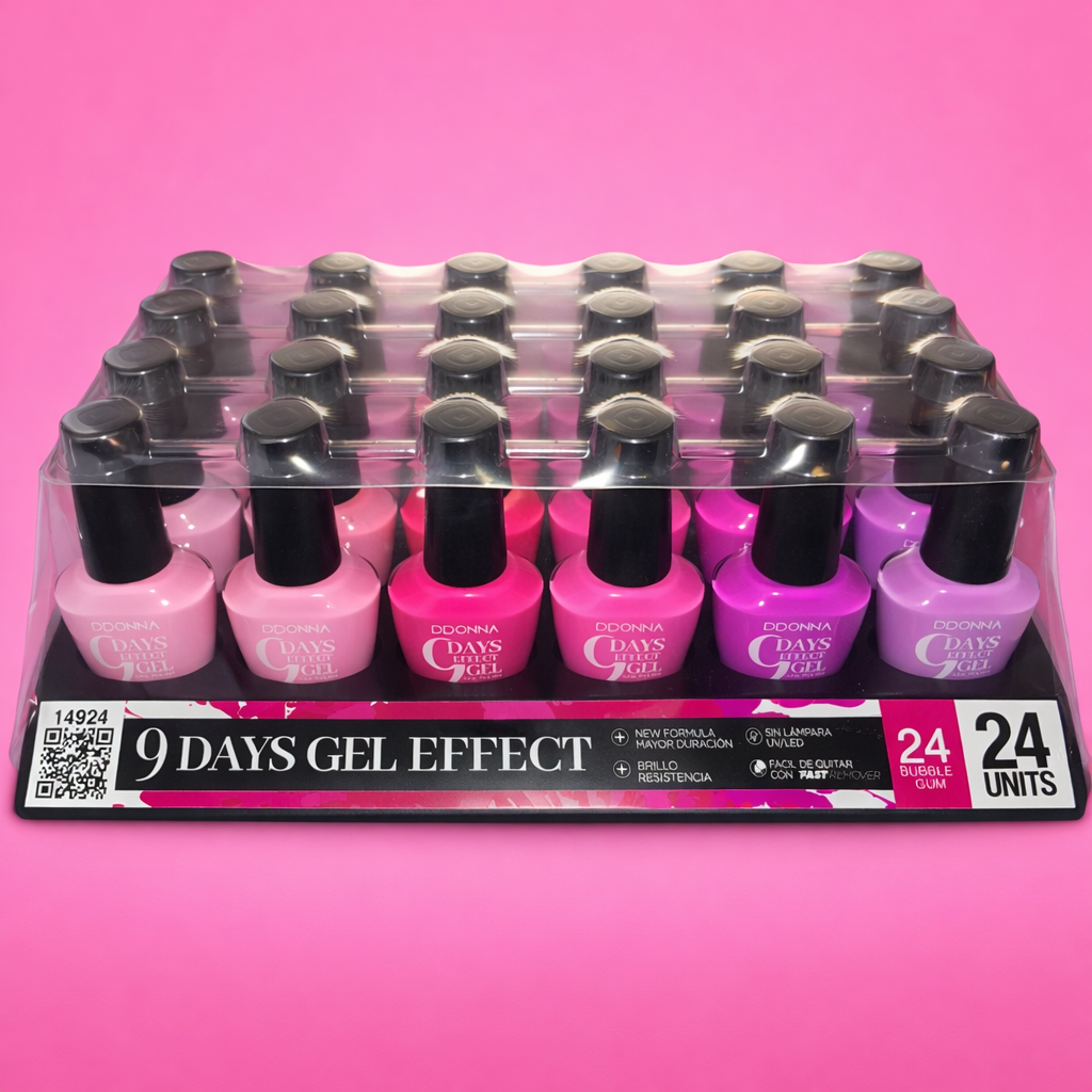 Lot de 24 Pièces - Vernis Effet Gel 9 Jours - 14924 - D’Donna
