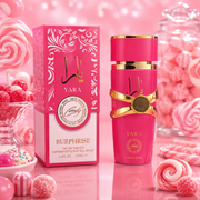 Lot de 5 Pièces - Eau de Parfum Yara Candy 250ml - Burphrise