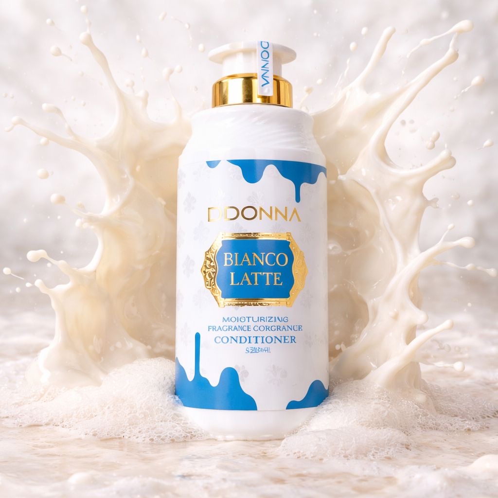 Lot de 6 Pièces - Après-Shampoing Bianco Latte 520ml - D’Donna
