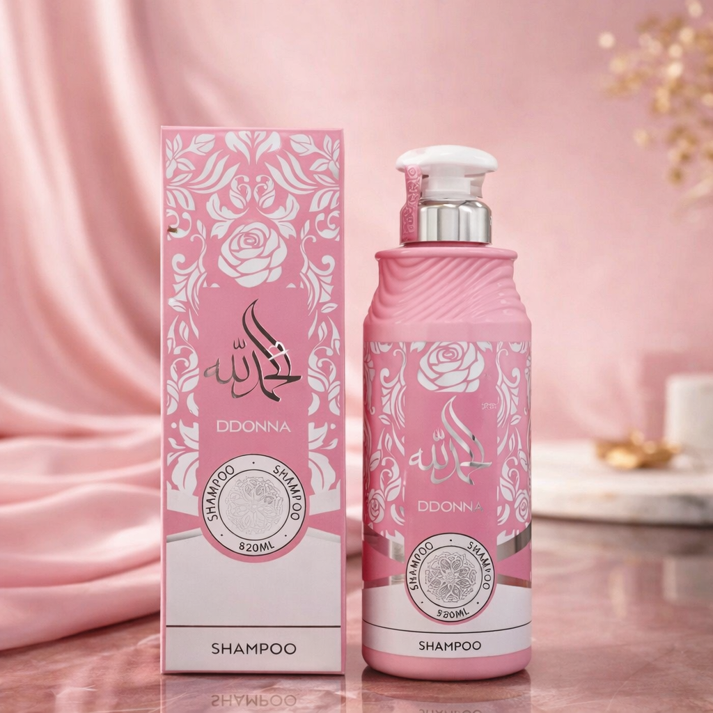 6-Piece Set - Pinky Intense Keratin Shampoo 520ml - D'donna