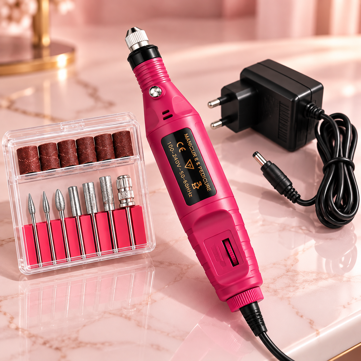Lot de 3 - Ponceuse Electrique Manucure et Pedicure - Dimi X3