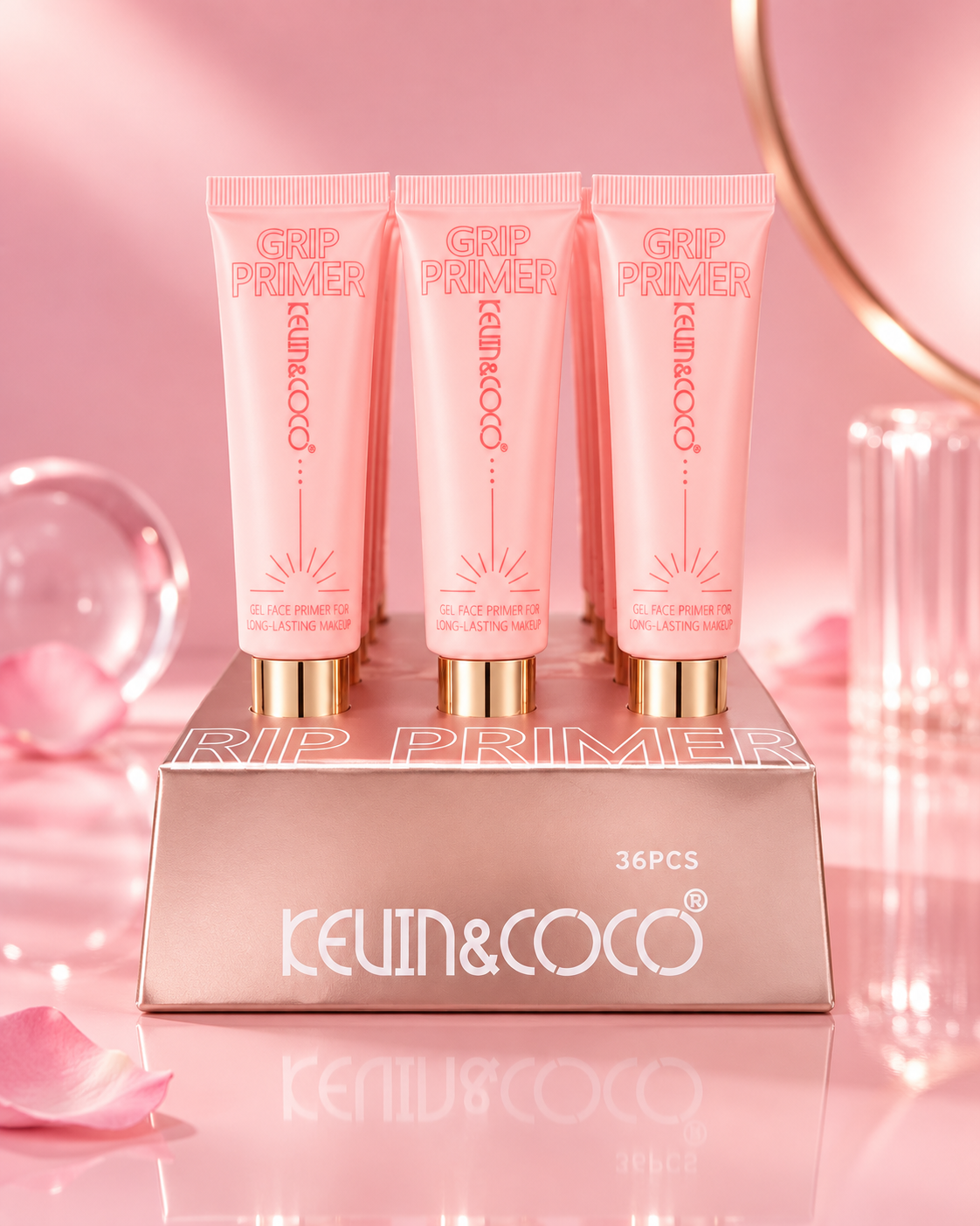 Lot de 12 Pièces - Soft Teint Matte Primer Make Up - Kevin & Coco