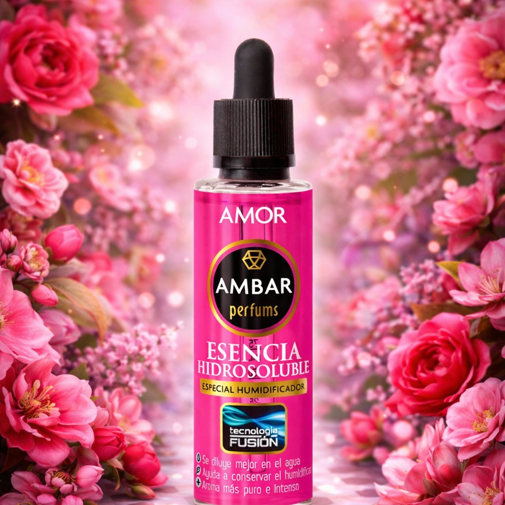 Lot de 4 Pièces - Essence Concentré Amor 50ml - Ambar