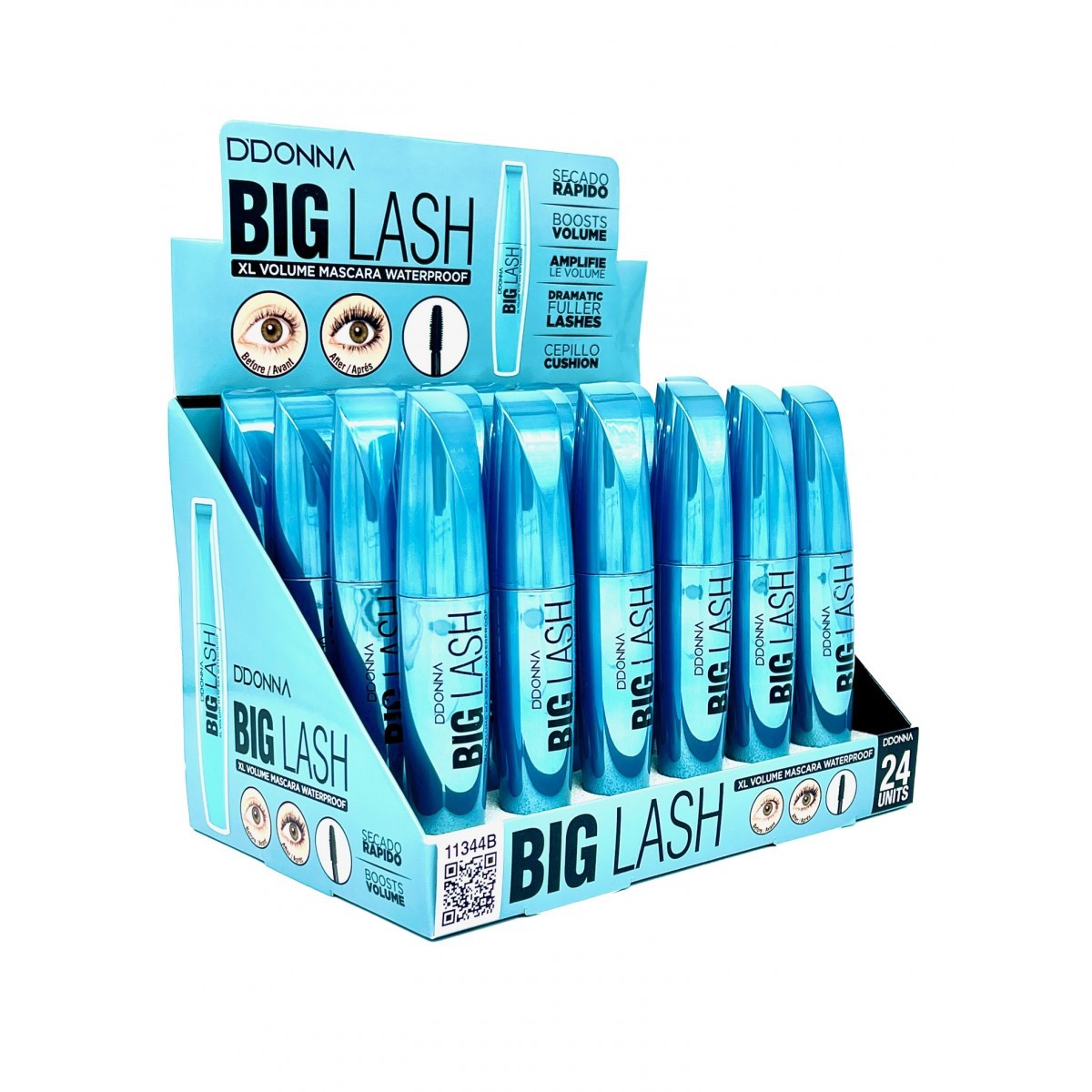 Lot de 24 pièces - Mascara Big Lash Ultra Black - D'Donna