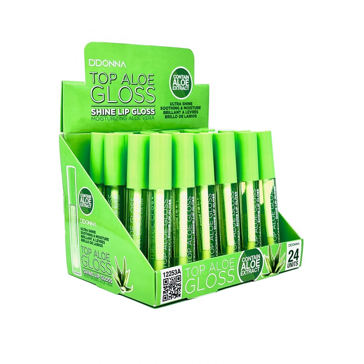 Lot de 24 top aloe gloss d'donna 12253A