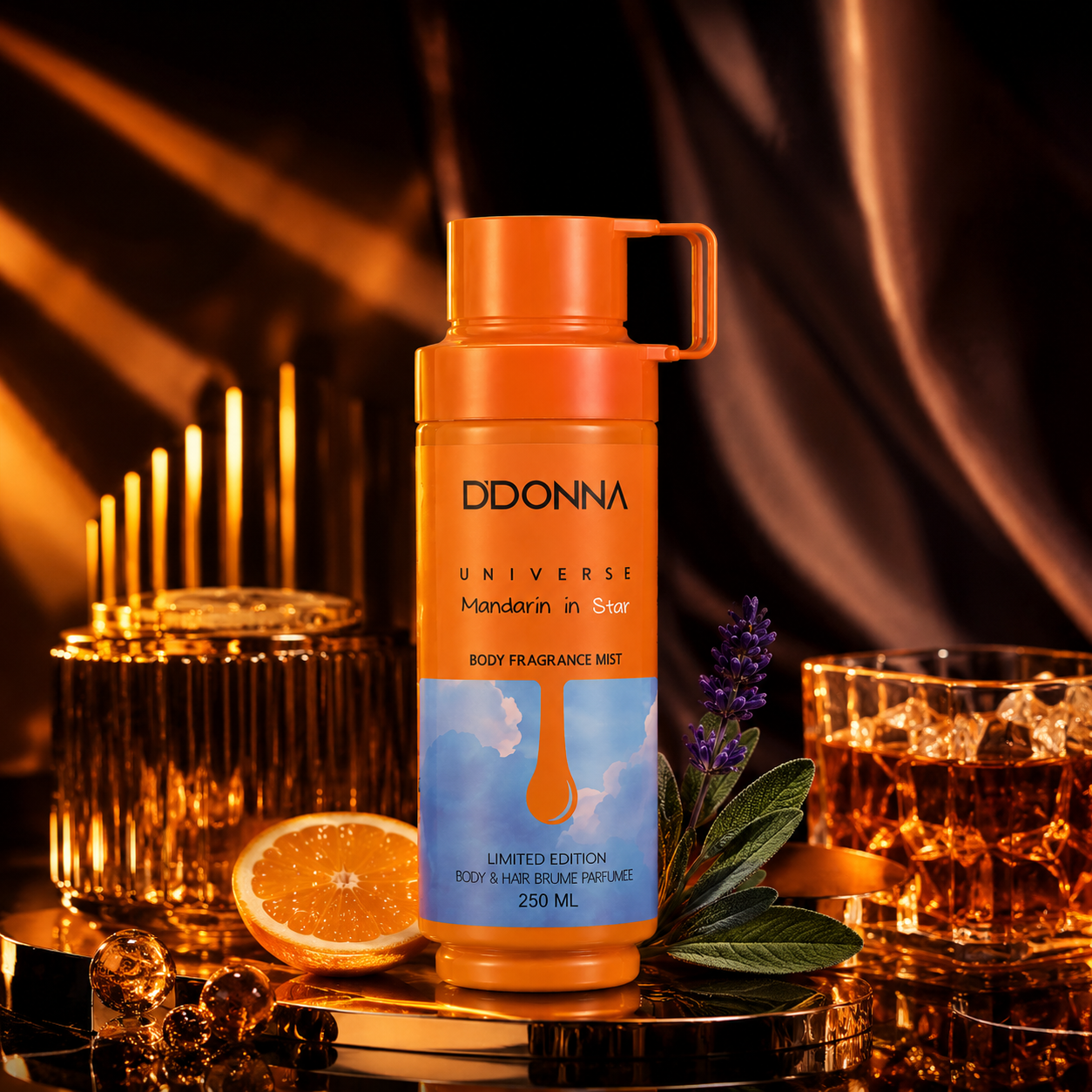 Lot de 6 Pièces - Brume Universe Mandarin In Star 250ml - D'Donna