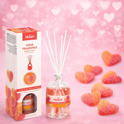 Set of 6 - Mikado peach heart diffuser 100ml - Prady