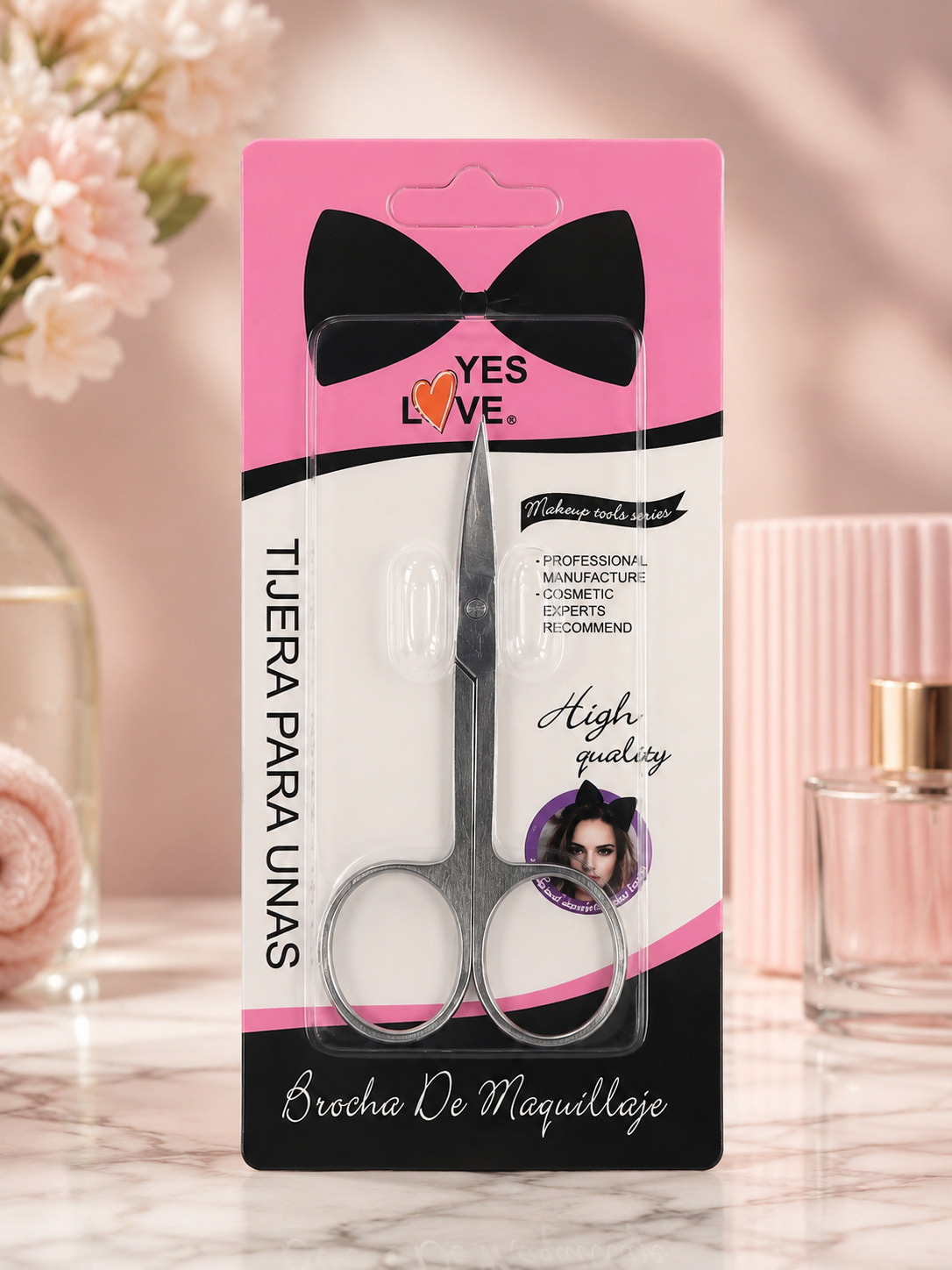 Lot de 12 Pièces - Ciseaux Yes Love Ongles & Sourcils - Yes Love