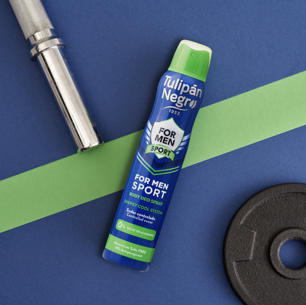 Déodorant spray tulipan negro for men