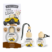 Lot de 14 désodorisant voiture coco 2 options - The fruit company