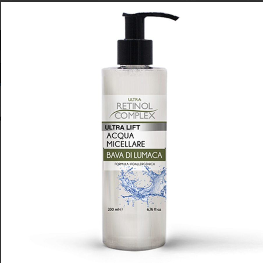 Micellar water with retinol complex and snail mucin 200ml
