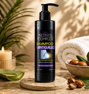 Lot de 4 Pièces - Shampoing Anti-Jaunissement Raviveur de Cheveux Blond & Blanc - Retinol Complex