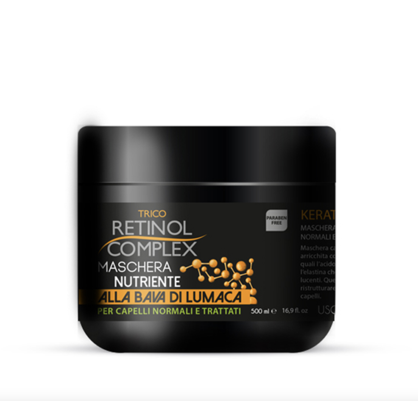 Set of 6 - Snail Slime Hair Mask 500ml - Retinol Complex