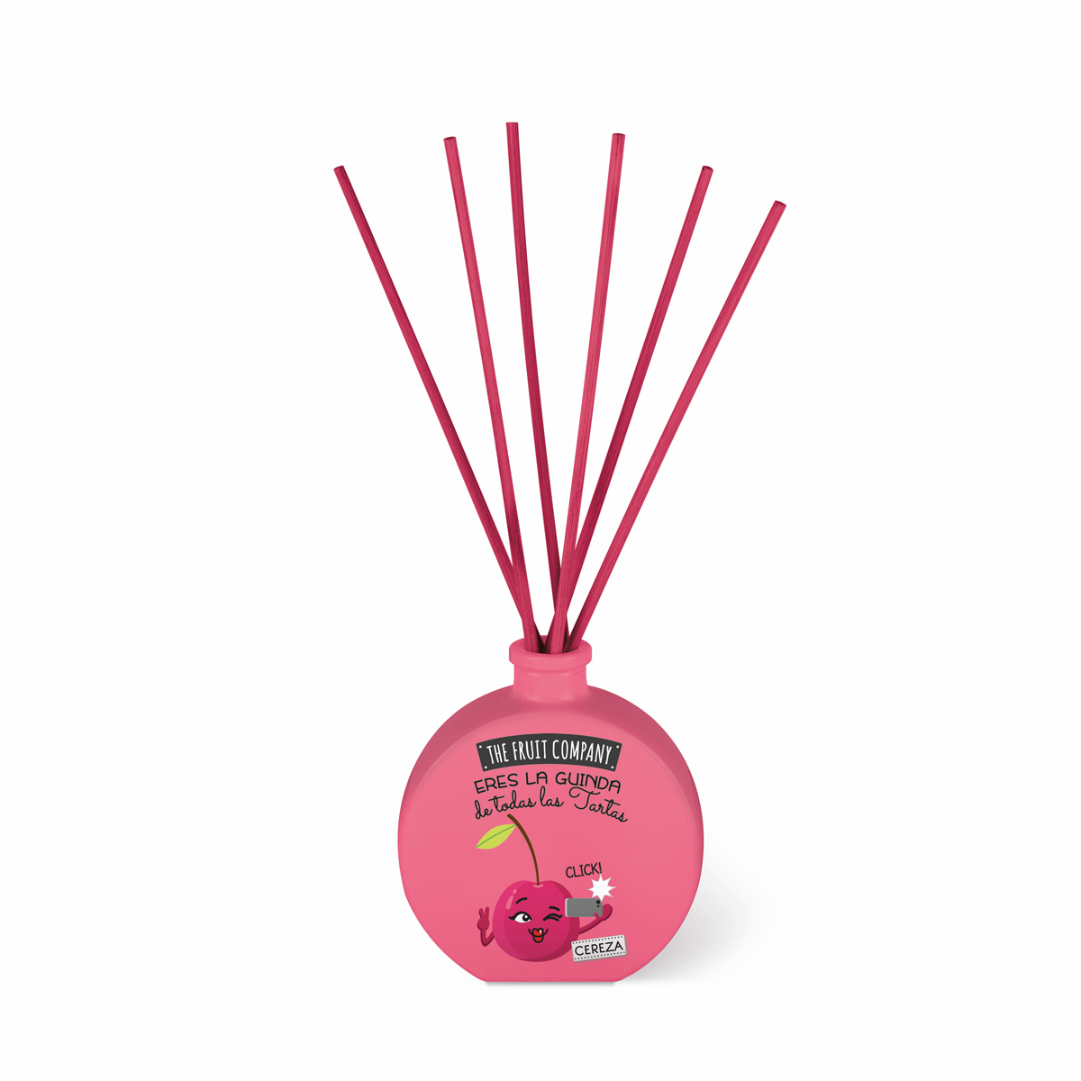 Pack of 6 - Cherry 40ml Reed Diffuser - The fruit Company