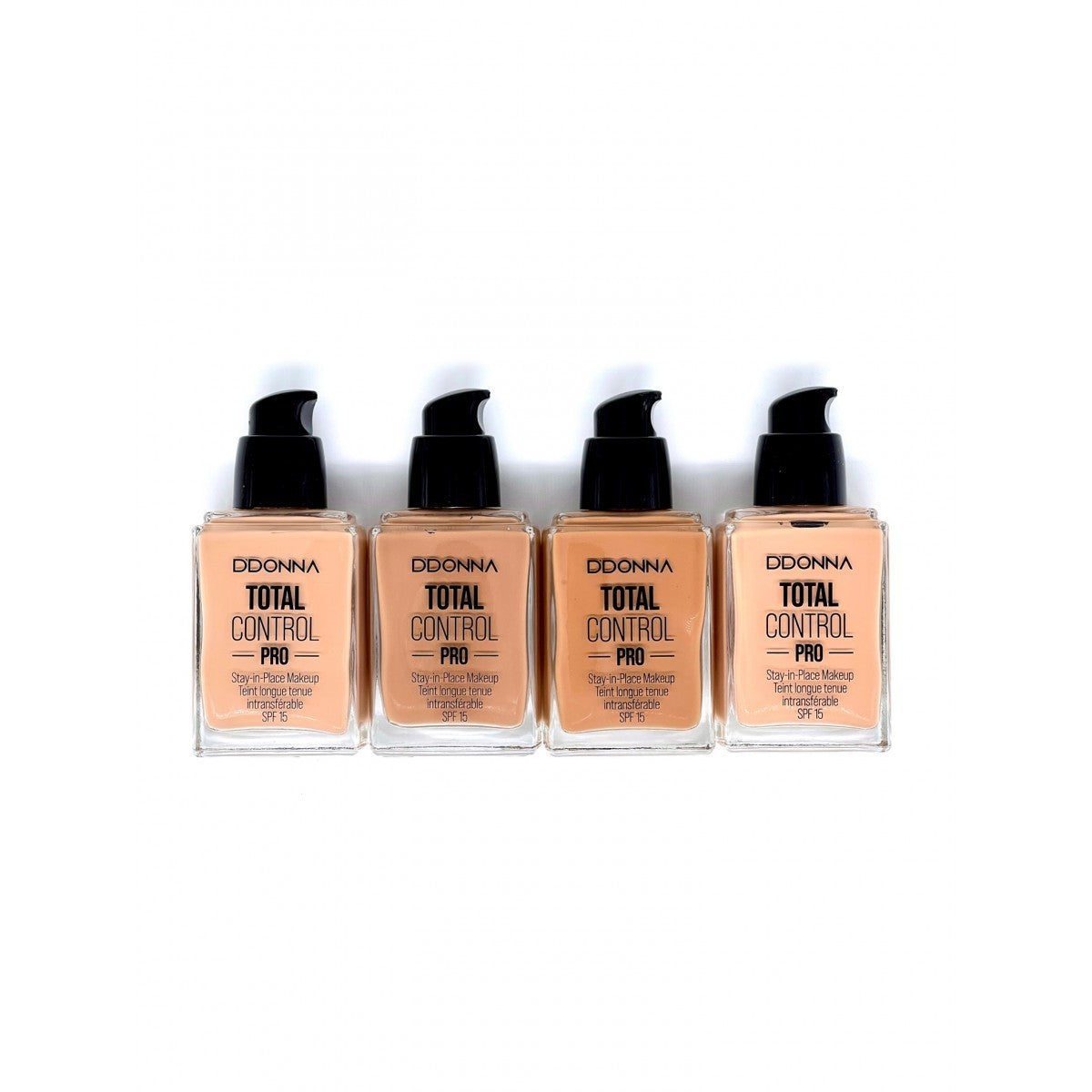 Lot de 16 - Total control pro - Fond de teint 24h - D'donna