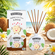 Lot de 6 Pièces - Mikado The Fruit Company Parfum Coco 40ML - The Fruit Company