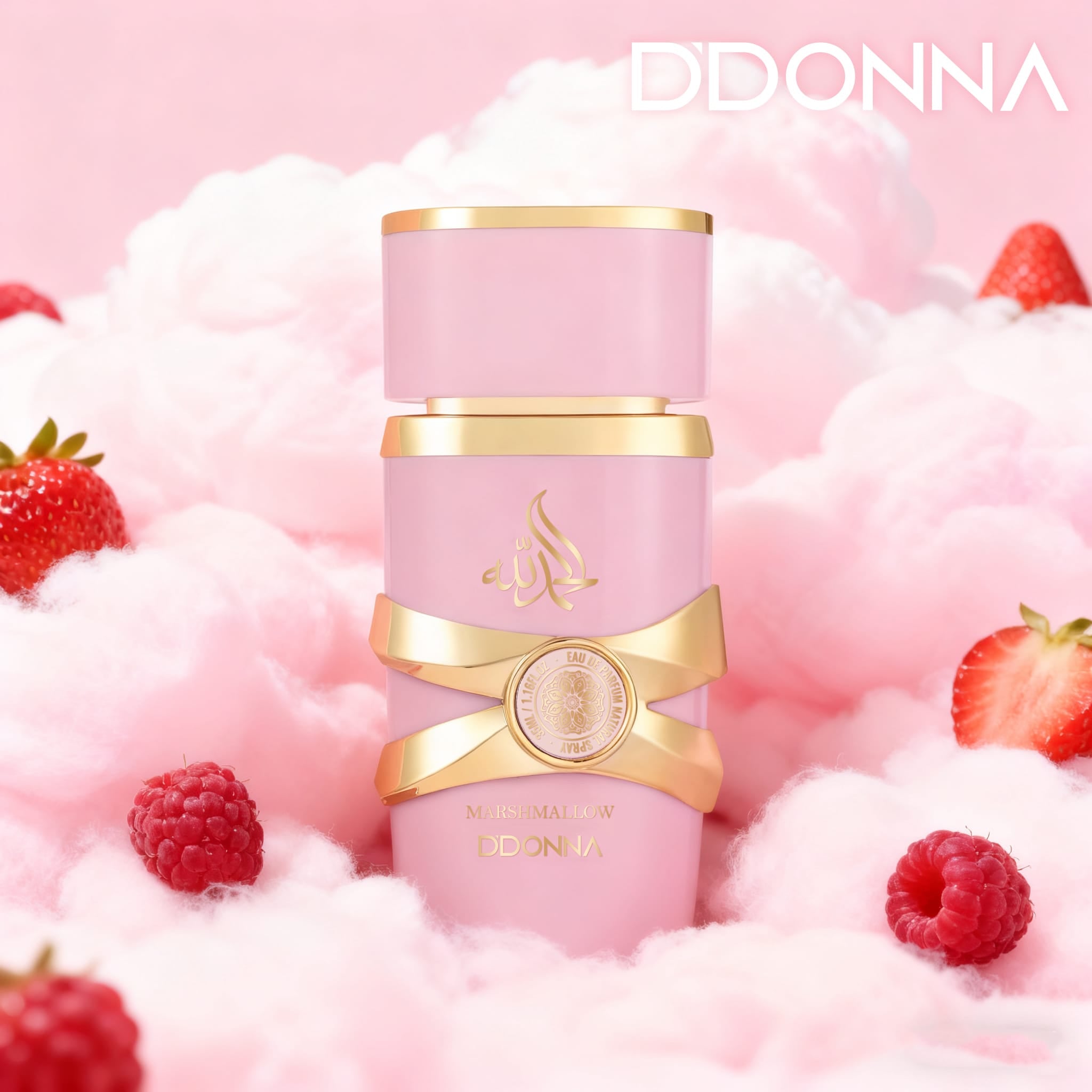 Lot de 12 - Présentoir Eau De Parfum Gourmand Pistachio/Marhmallow 35ml - D'Donna